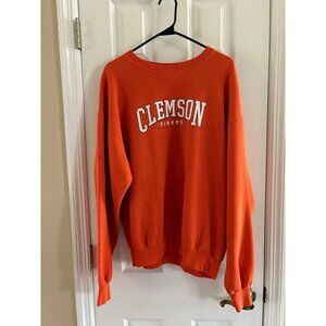 Vintage MJ Soffe Crewneck Clemson Sweatshirt Large